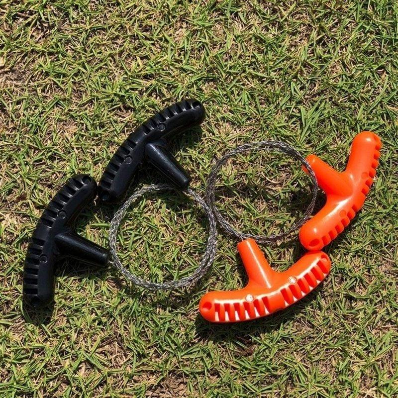 Field Survival Manual Wire Rope Chain Saw Practical Portable Emergency Equipment Survival Wire Saw Outdoor Camping Hiking