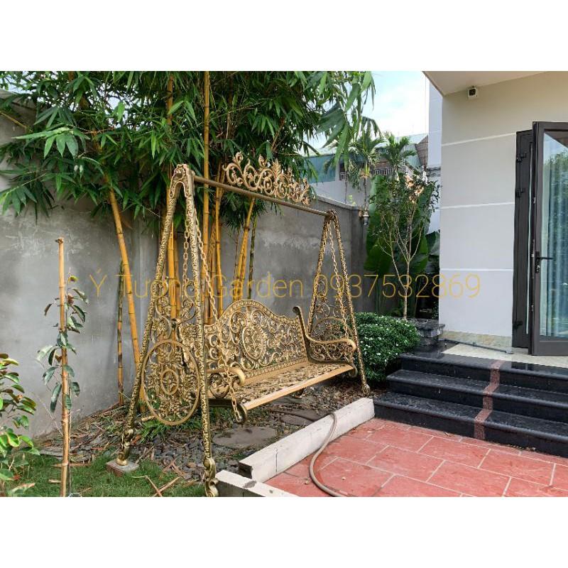Bàn ghế sân vườn ngoài trời nhôm đúc