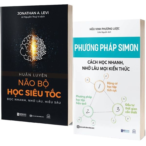 Combo Sách 2 Cuốn: Phương Pháp Học Tập Của Simon và Huấn Luyện Não Bộ Học Siêu Tốc - Bizbooks - ảnh 2