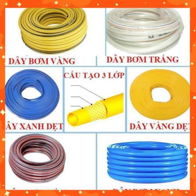 Bộ dây và vòi xịt tăng áp rửa xe tưới cây 15M 206817