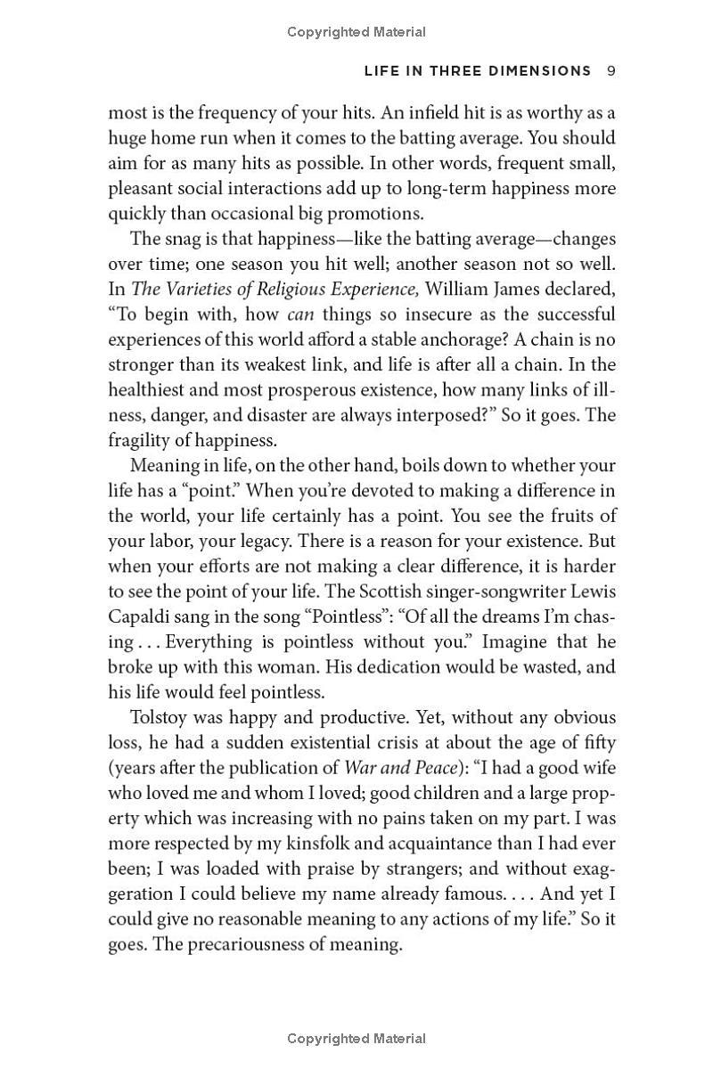 Sách ngoại văn: Life In Three Dimensions