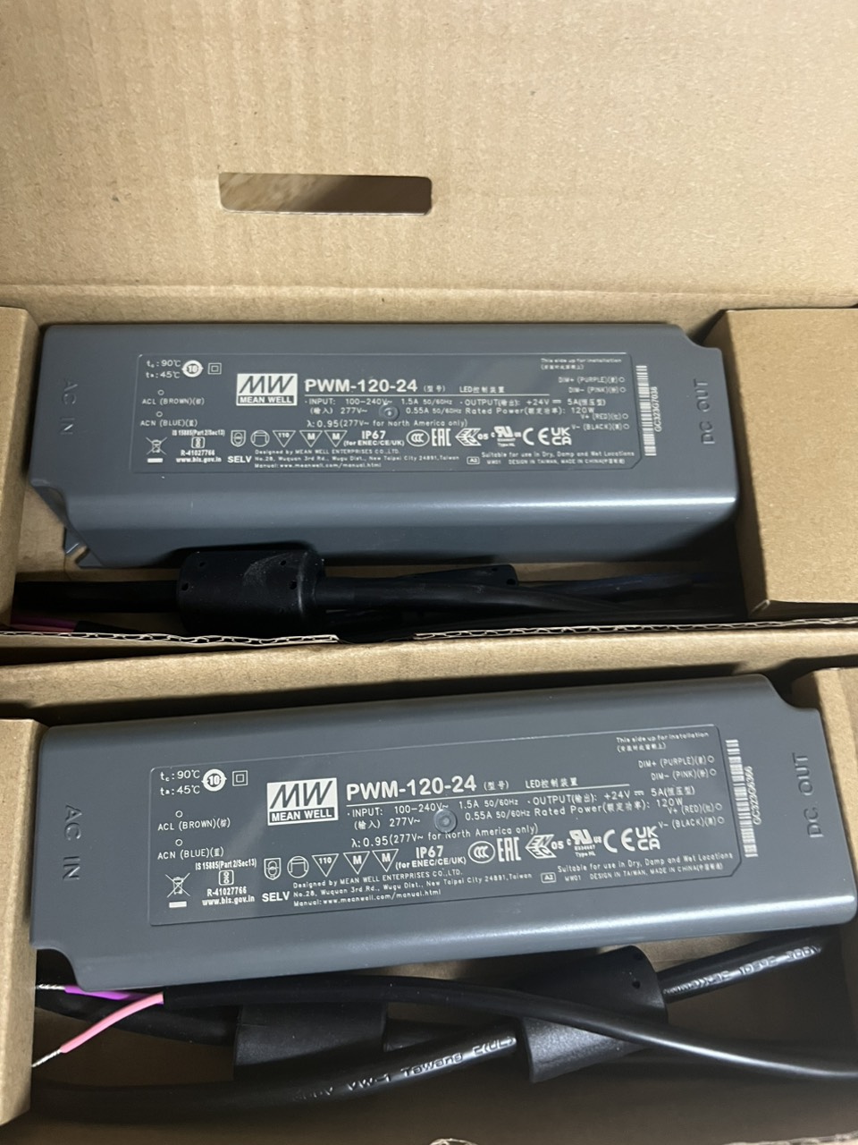 Nguồn Meanwell PWM-90-24 Hàng nhập khẩu