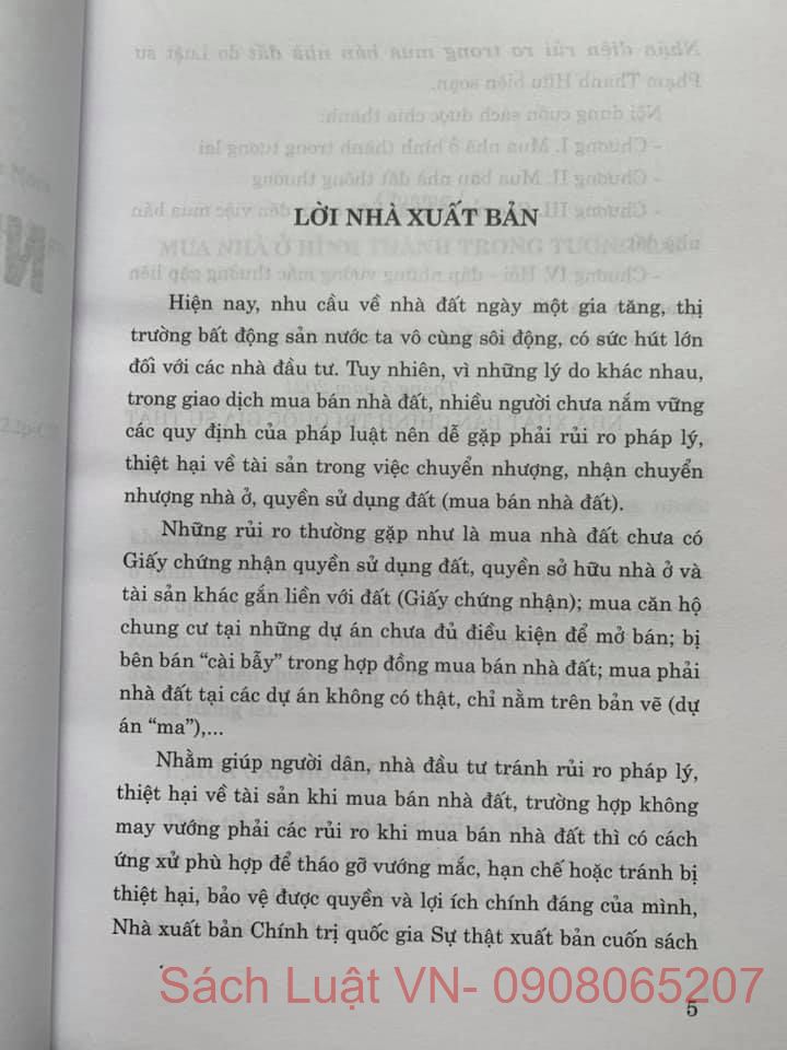 Nhận Diện Rủi Ro Trong Mua Bán Nhà Đất
