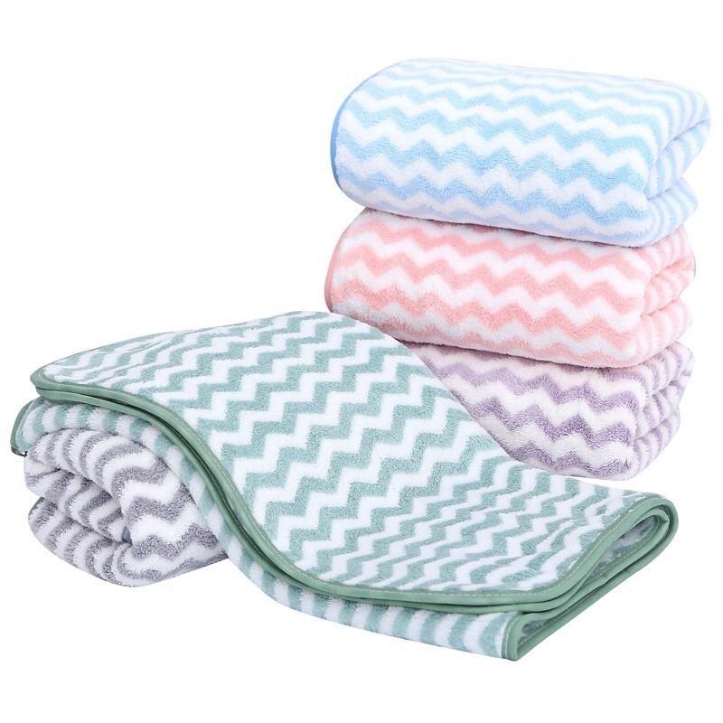 Khăn Mặt, Khăn Gội, Khăn Tắm Lông Cừu Hàn Quốc Siêu Thấm Hút- Bán Lẻ 1 Cái - Khăn Xuất Hàn