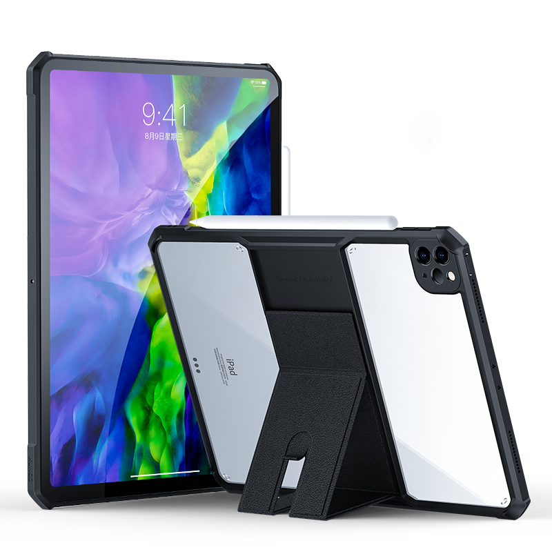 Ốp lưng chống sốc cho iPad Gen 7/8/9 , Mini 4/5, Mini 6, Gen 10 , Pro 11inch 2020/2021/2022 , Pro 12.9inch 2020/2021/2022 chính hãng XUNDD có giá đỡ 3 chế độ - Hàng chính hãng