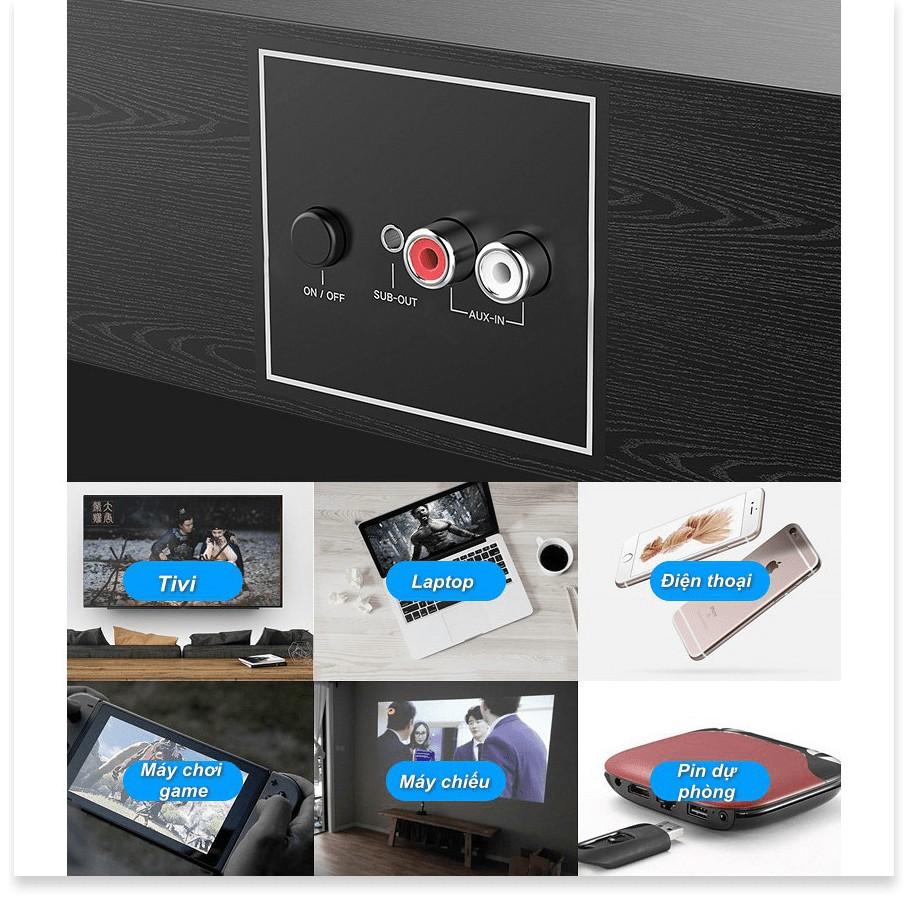 ️ Loa bluetooth Soundbar 5.1 âm thanh 3D 8 loa kép 60w AMOI