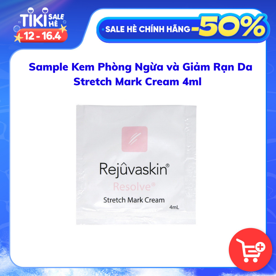 Sample Kem Phòng Ngừa Và Giảm Rạn Da REJUVASKIN Stretch Mark Cream - 4ml