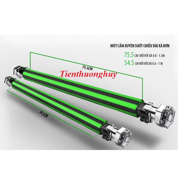 Xà đơn treo tường có chốt chống xoay cải tiến mới sản xuất 2019(65-85cm)(85-125cm)