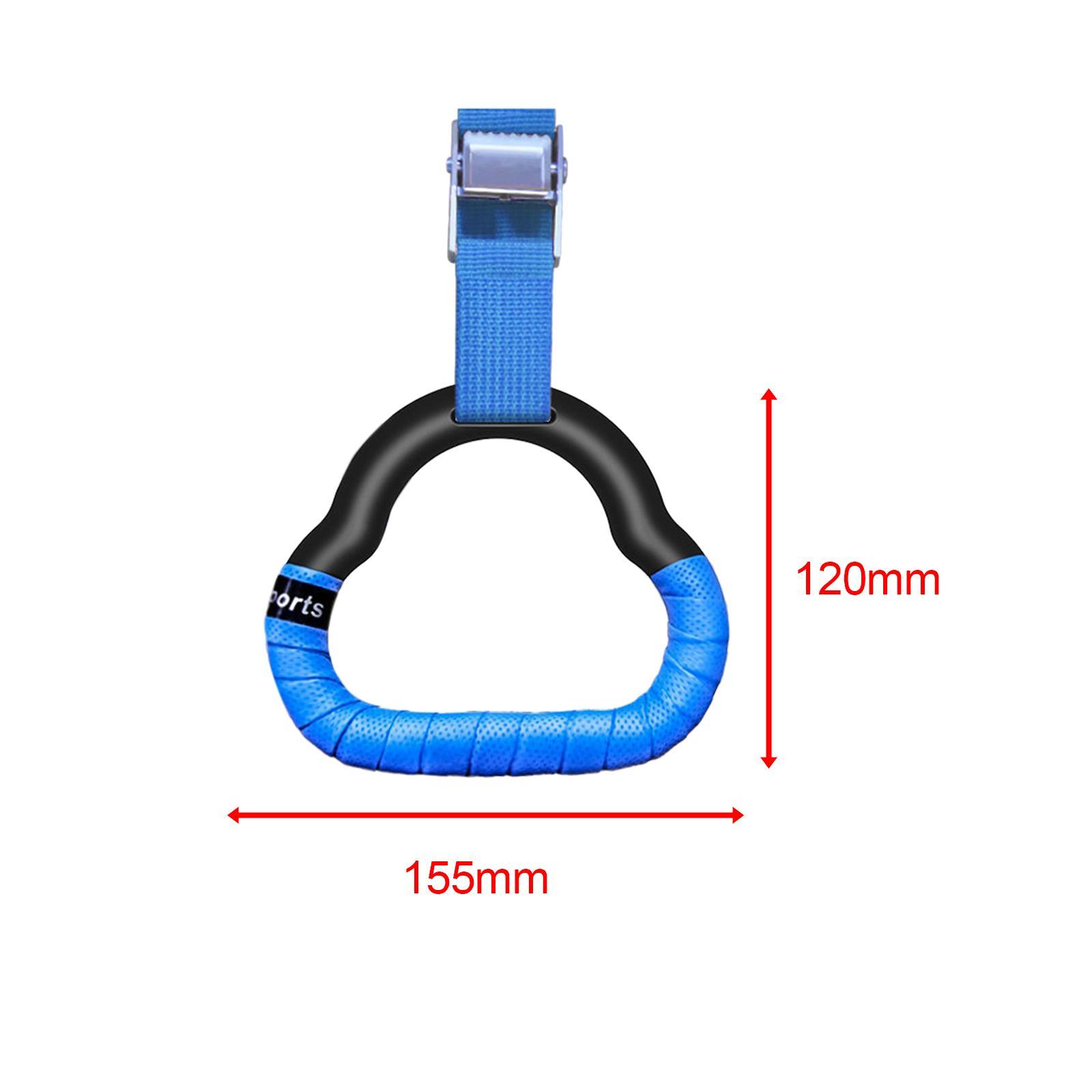 Gymnastics Rings Gym Bar Attachment Non Slip Handle Exercise Rings Training Rings for Home Gym Full Body Fitness Workout Equipment