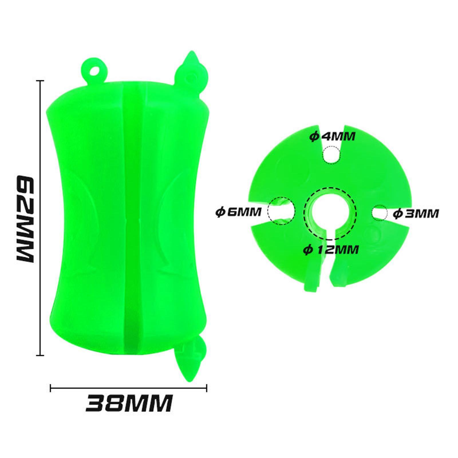 Fishing Rod Fixed Ball Clip Fasteners Fishing Rod Flexible Silicone Clip Fishing Pole for 2 Section Fishing Rods Fishing Boat Tool Equipment