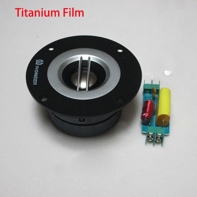 Loa âm thanh Tweeter 100mm 8Ohm 30W-100W Màng lụa Titan Tweeter Loa Treble Loa cho Rạp hát tại nhà DIY 1PC Màu sắc: Dải phân cách Titan