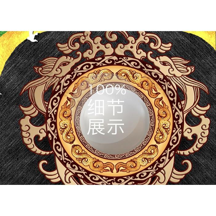 Tranh dán tường Tranh 7 sắc cầu vòng nghệ thuật, tranh dán tường 3d hiện đại MS1199931