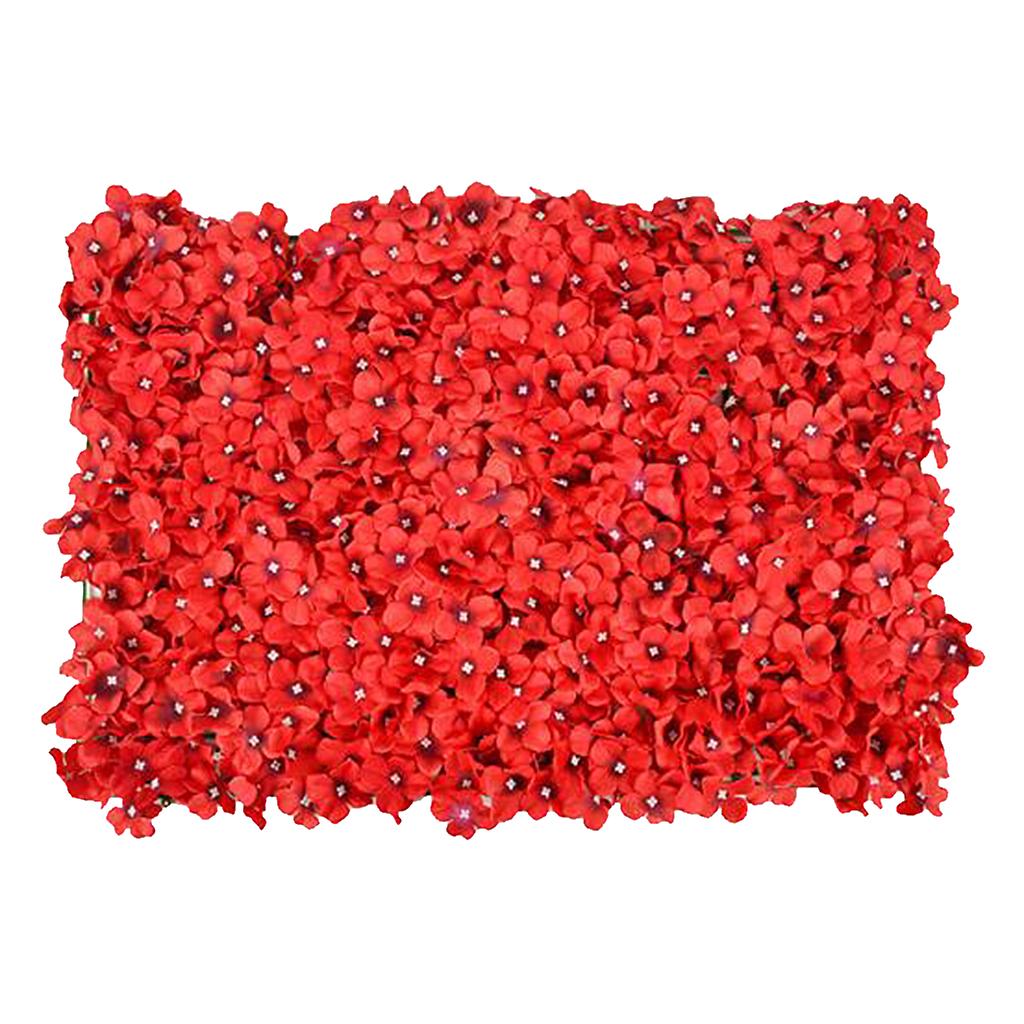 Upscale Artificial Flower Wall Panel Home Shop Wedding Stage Floral Decoration