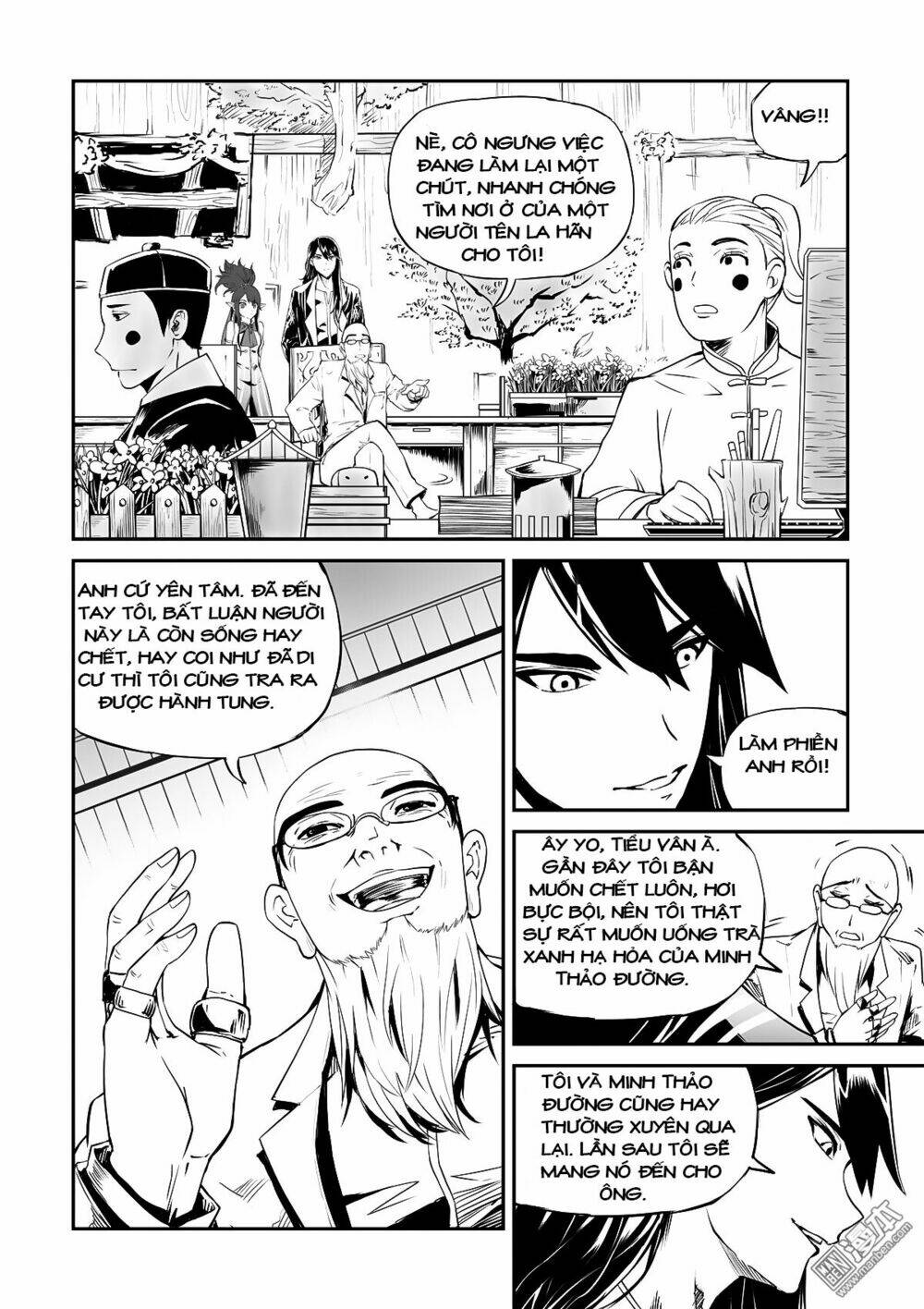 dịch vụ giao hàng âm dương chapter 14 13