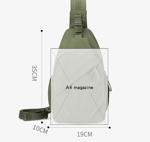 Túi đeo chéo nam phong cách mới  - BEE GEE DCN9462