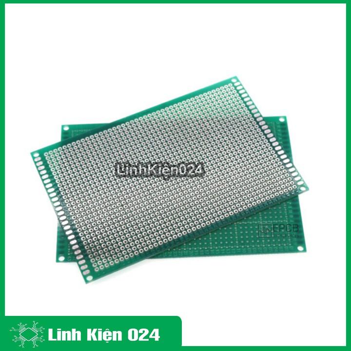 Phíp Đồng Đục Lỗ PCB ( Xanh Tốt ) Kích Thước 12x18CM