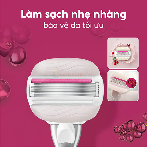 Dao cạo Gillette Venus Comfortglide Olay Sugarberry (1 cây) - Hàng chính hãng