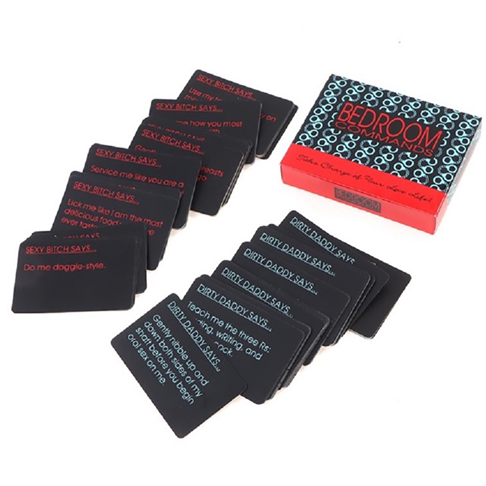 [Che Tên] Bộ Bài Tình Yêu Bedroom Commands Cards Dành Cho Cặp Đôi Tiếng Anh Các Tư Thế Vui Vẻ
