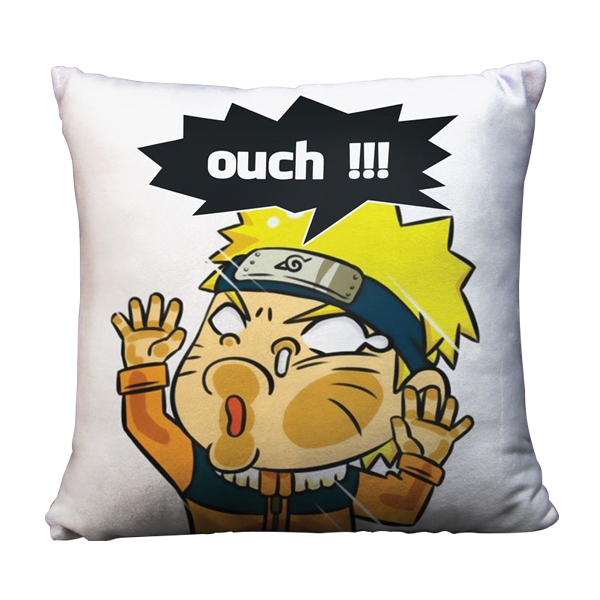 Gối vuông Naruto Ouch!!! - GVFU023