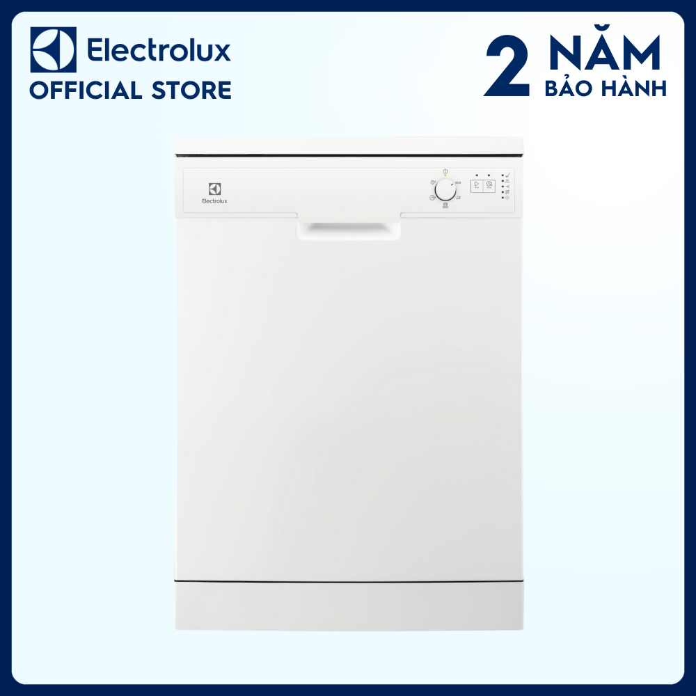 [Miễn phí giao hàng toàn quốc] Máy rửa bát đứng độc lập Electrolux ESF5206LOW 60cm cho 13 bộ chén dĩa, sấy khô hơn đến 3 lần, tiết kiệm điện và nước [Hàng chính hãng]