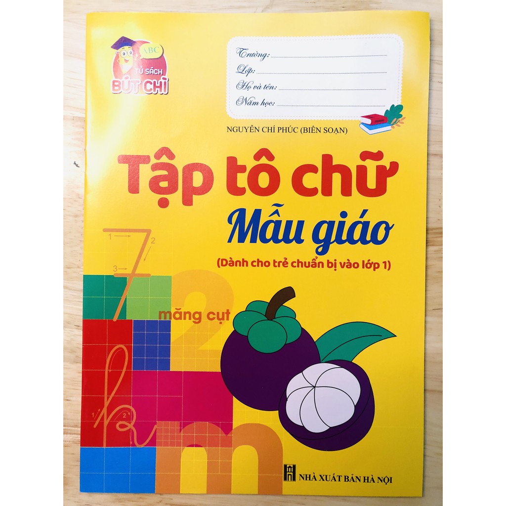 Túi Gồm 10 Quyển Cho Bé Vào Lớp 1, Bộ Gồm (10 Cuốn, 2 Bút Chì, 1 Gôm Tẩy , 1 Gọt Bút Chì )