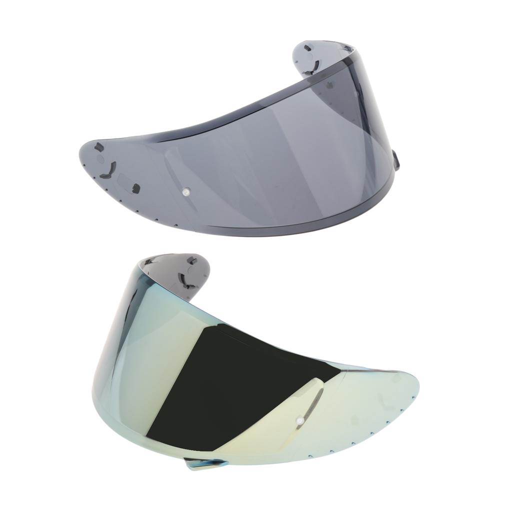 2PC Motorcycle Helmet Visor for X14 Z-7 CWR-1 NXR Accessories Golden+Gray