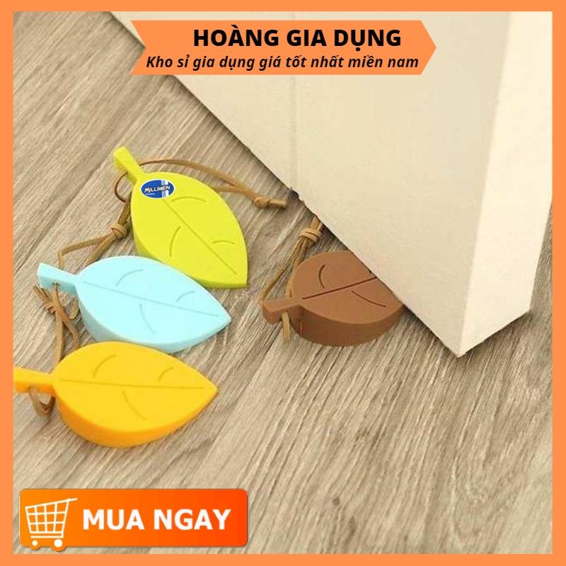 Chặn Cửa Chống Va Đập Hình Chiếc Lá Thông Minh H083