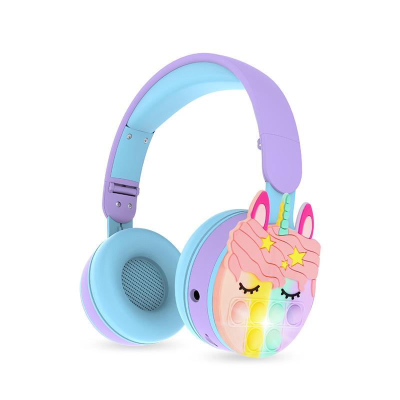 Tai nghe bluetooth hoạt hình với tai nghe nhẹ cho trẻ em