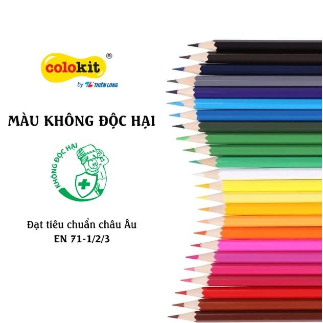 BỘ CHÌ MÀU CO.LO.KIT 36 MÀU