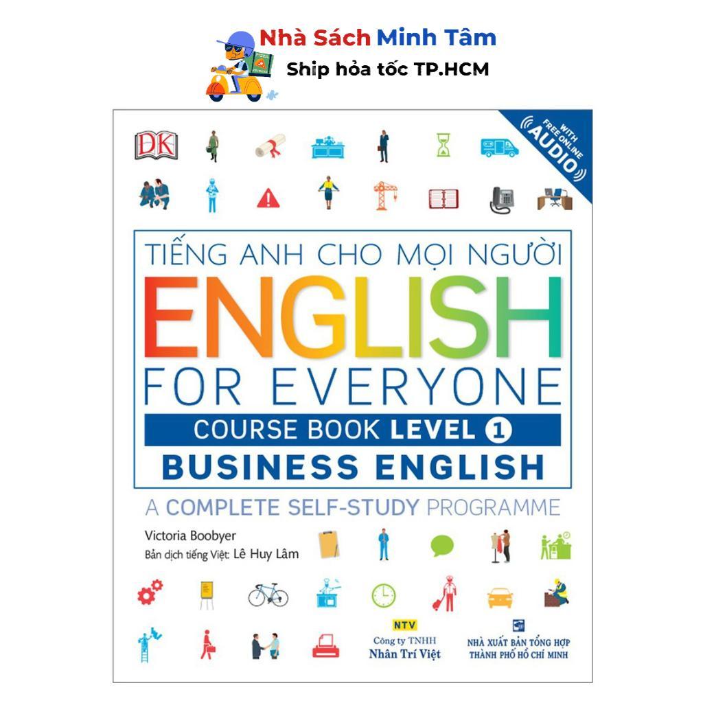 Sách - English For Everyone - Business English - Course Book Level 1 (Kèm 1 Đĩa CD - Room) - Nhân Trí Việt