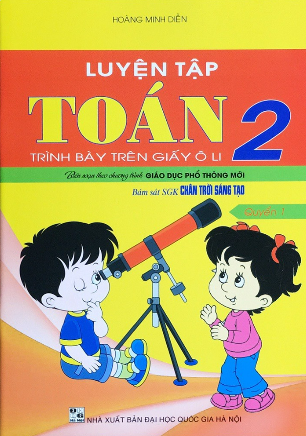 Sách – Luyện tập Toán 2 Quyển 1 - Chân Trời sáng tạo