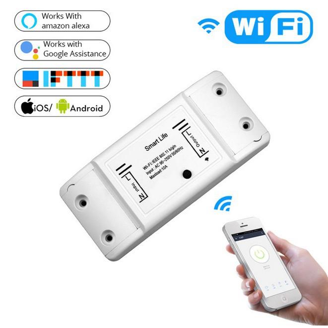 Công tắc thông minh hẹn giờ bật tắt thiết bị điện từ xa kết nối wifi/3G/4G công tắc hẹn giờ,ổ cắm hẹn giờ