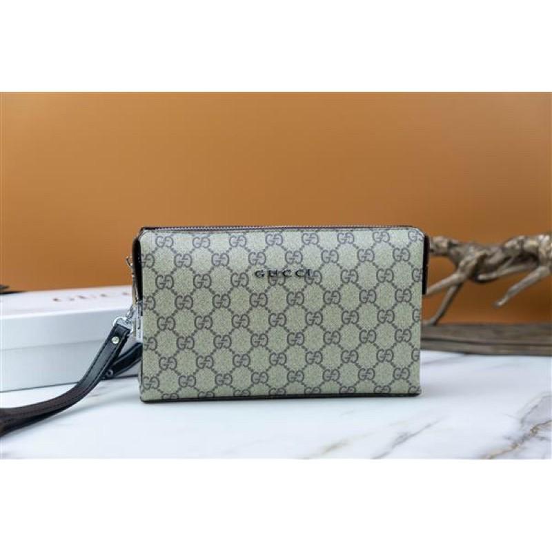 CLUTCH CẦM TAY NAM NỮ UNISEX KHOÁ SỐ GUCCI1579 FULLBOX