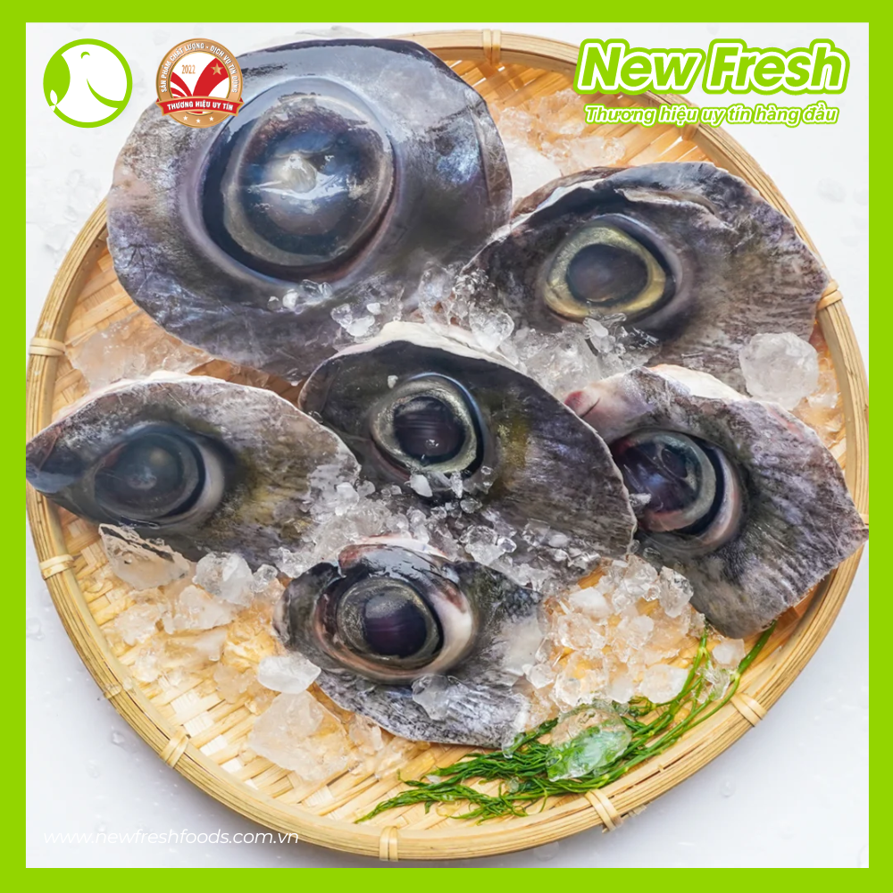 Mắt Cá Ngừ Đại Dương Size 4-6 Con Túi 1Kg