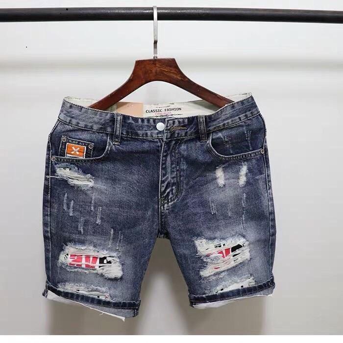 Quần short nam King168 , co dãn quần short jean nam nam cao cấp S01hh