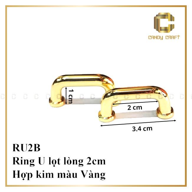 Khoen chữ U 1cm - 2cm - 2.5cm