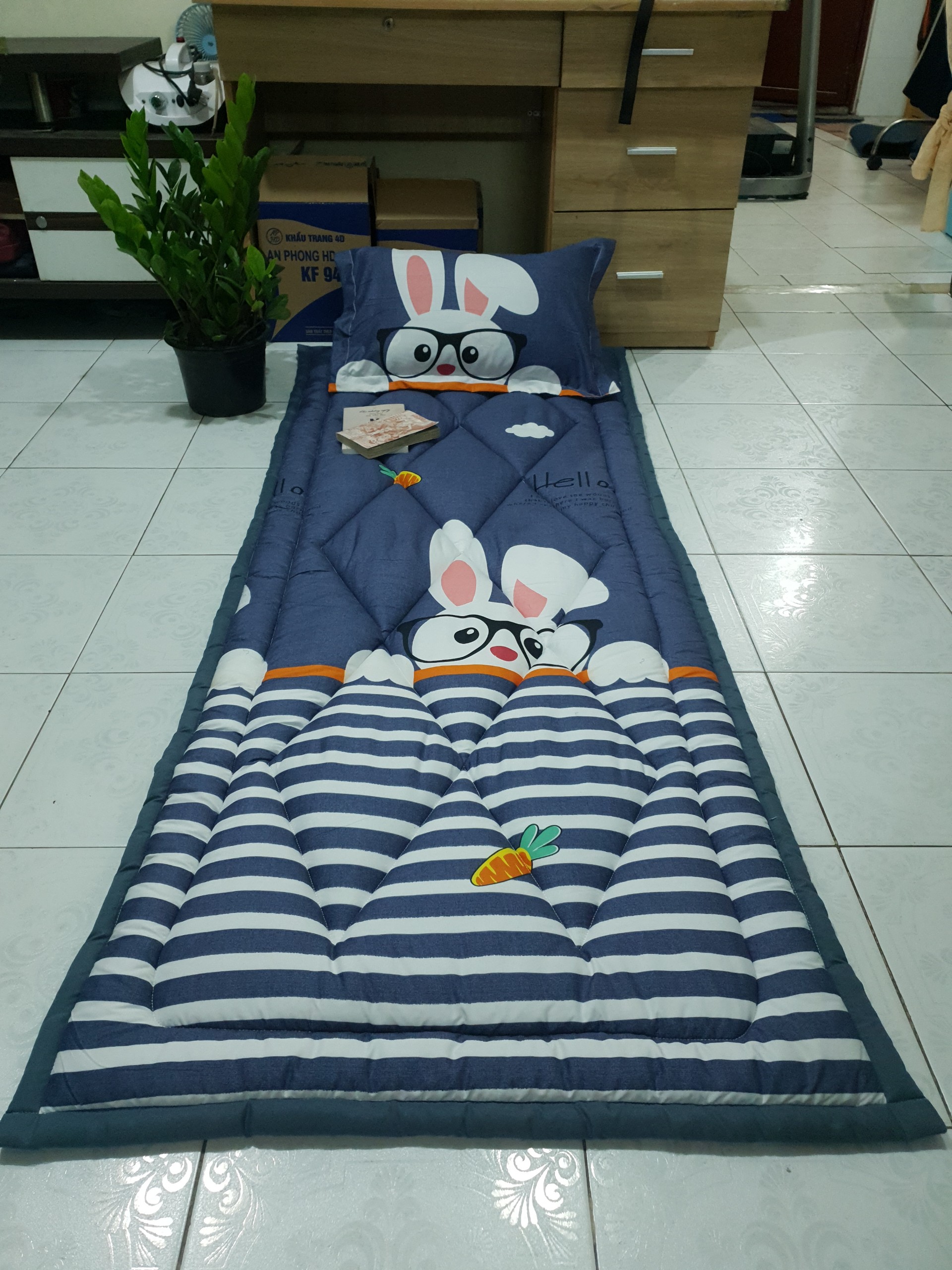 NỆM VĂN PHÒNG - NỆM TRẢI SÀN - NỆM KTX 80*200cm