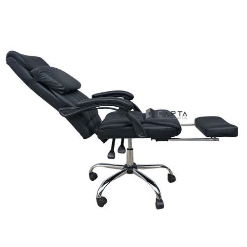 Ghế game ghế livestream nệm CR4119-P Nội thất Capta Ghế văn phòng lưng cao chân ghế thép mạ chrome bóng ngã ngả nhiều mức độ với mâm 2 cần Office Chair hcm