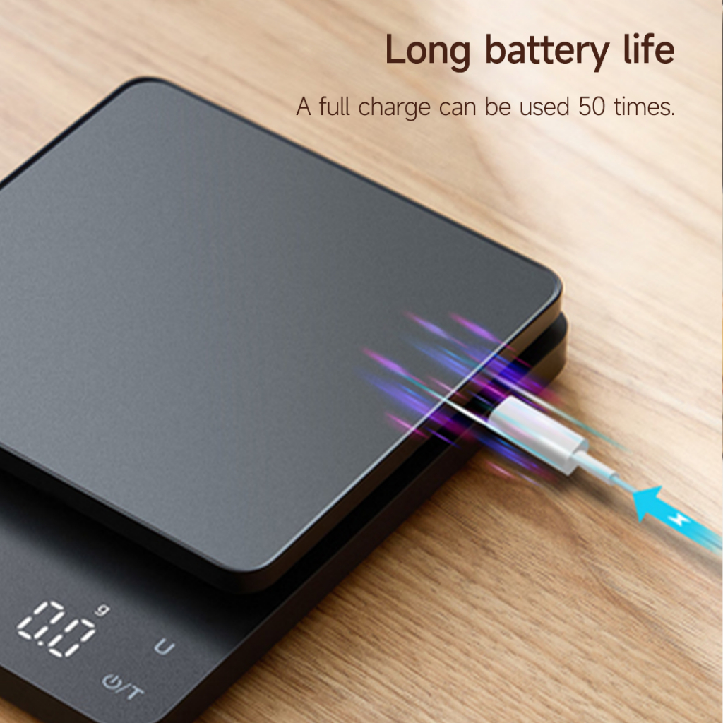 Cân Điện Tử Xiaomi Youpin SENSSUN 3kg Hai Chế Độ Cảm Ứng 300mAh Type-C