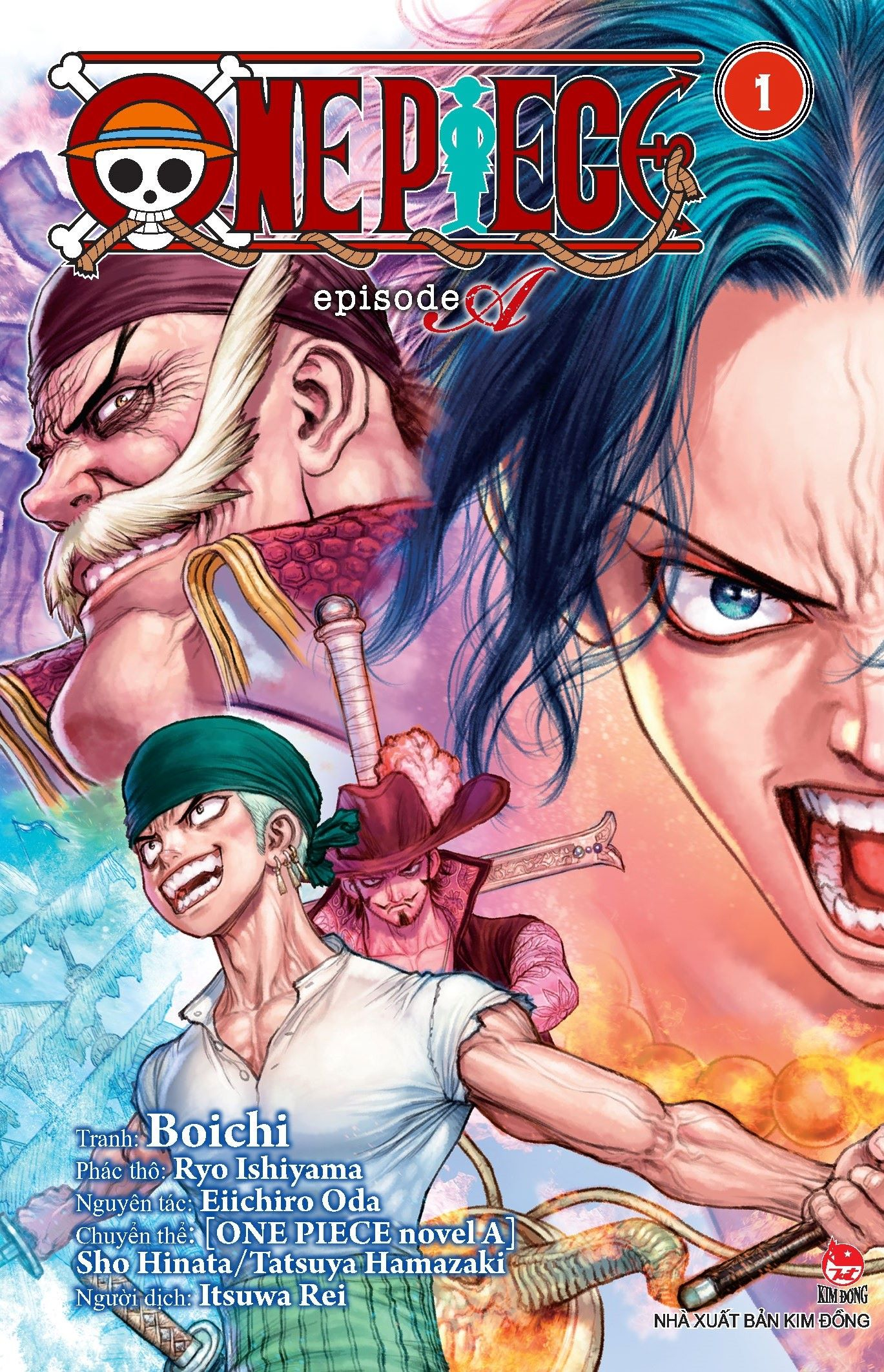 Sách One Piece - Episode A - Tập 1 - Tặng Kèm PVC Card