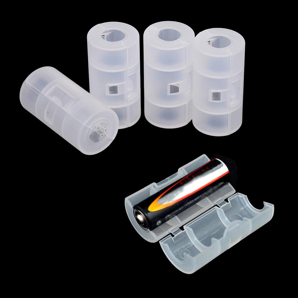 4 Cái/bộ Pin AA Size C Pin Trường Hợp Hộp Bộ Điều Hợp Chuyển Đổi Giá Đỡ Switcher Bộ Chuyển Đổi