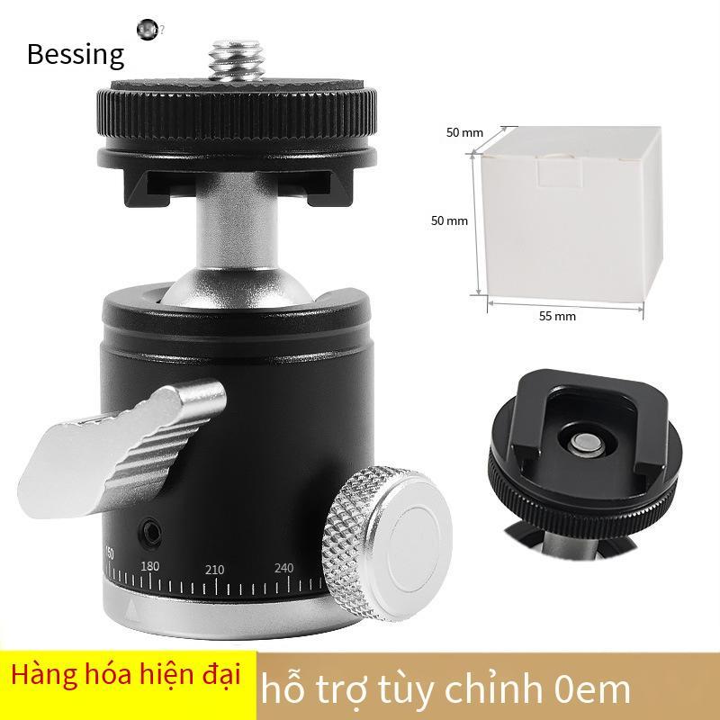 Giá thấp nhất Beixin chân máy chụp ảnh xoay đầu hình cầu SLR micro-máy ảnh đơn mini cầm tay điện thoại di động phát sóng trực tiếp đầu nhỏ