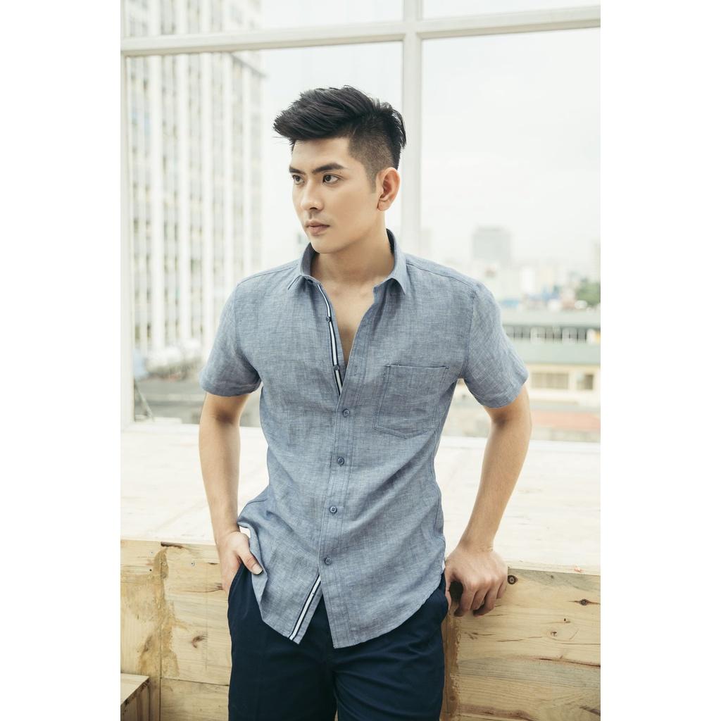 Áo sơ mi ngắn tay DGC - SASN1801M