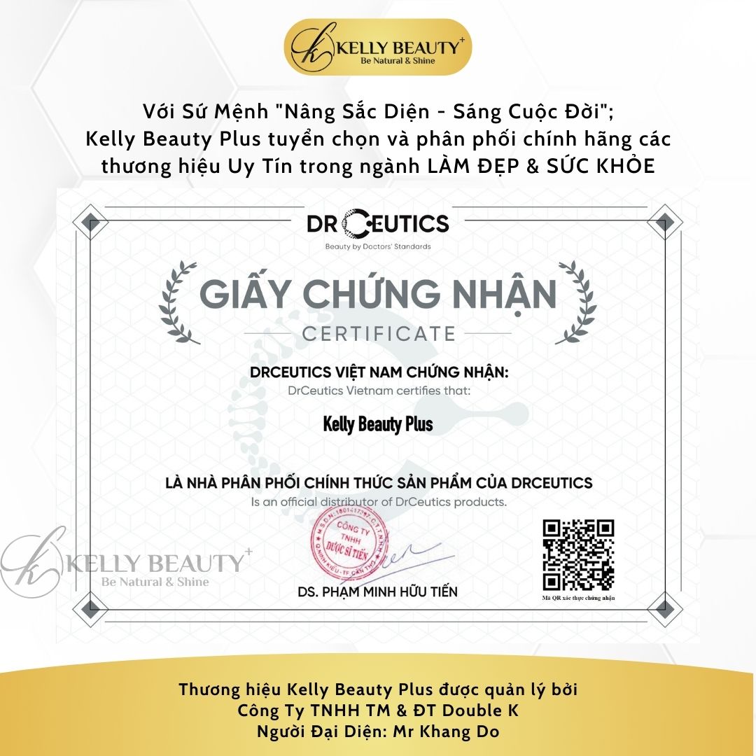 DrCeutics Alcoholic BHA 2% Therapy - Giảm Mụn, Loại Bỏ Da Chết, Se Lỗ Chân Lông | Kelly Beauty