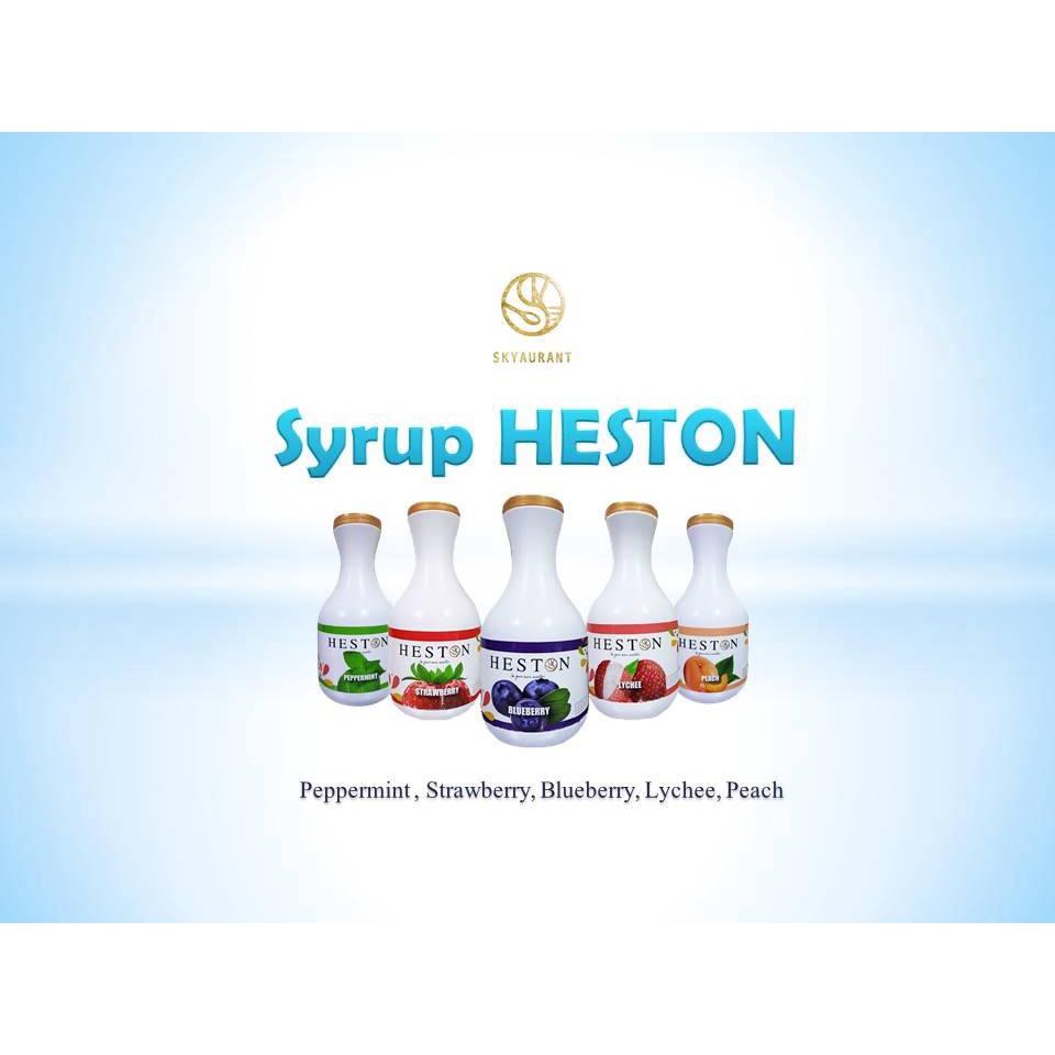 Syrup việt quất hiệu Heston Đài Loan 2000ml