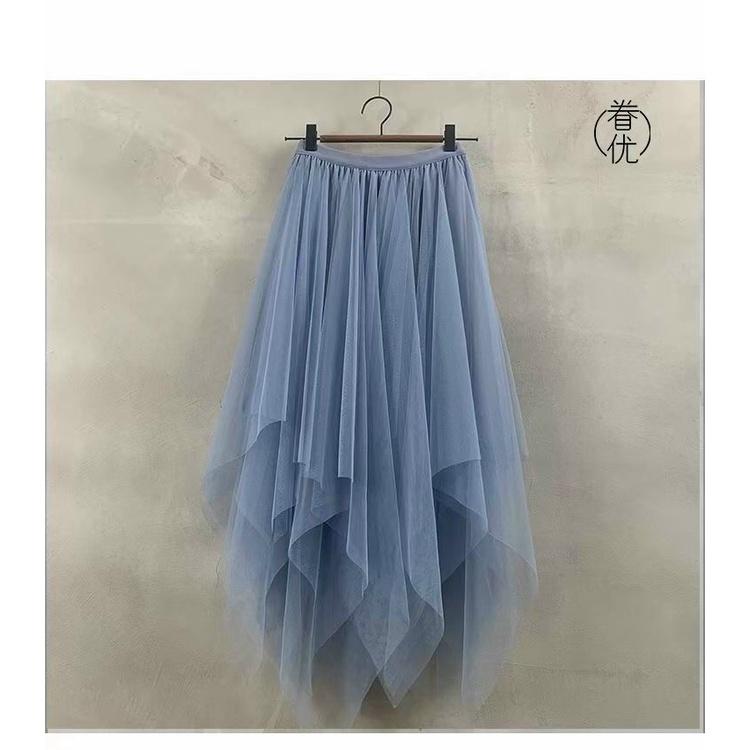 Chân váy xoè đuôi cá dài hàng đẹp Quảng Châu