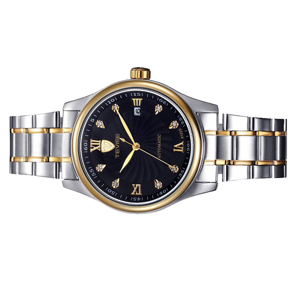 Luxury Men's Automatic Mechanical Business Wristwatch Waterproof Watch