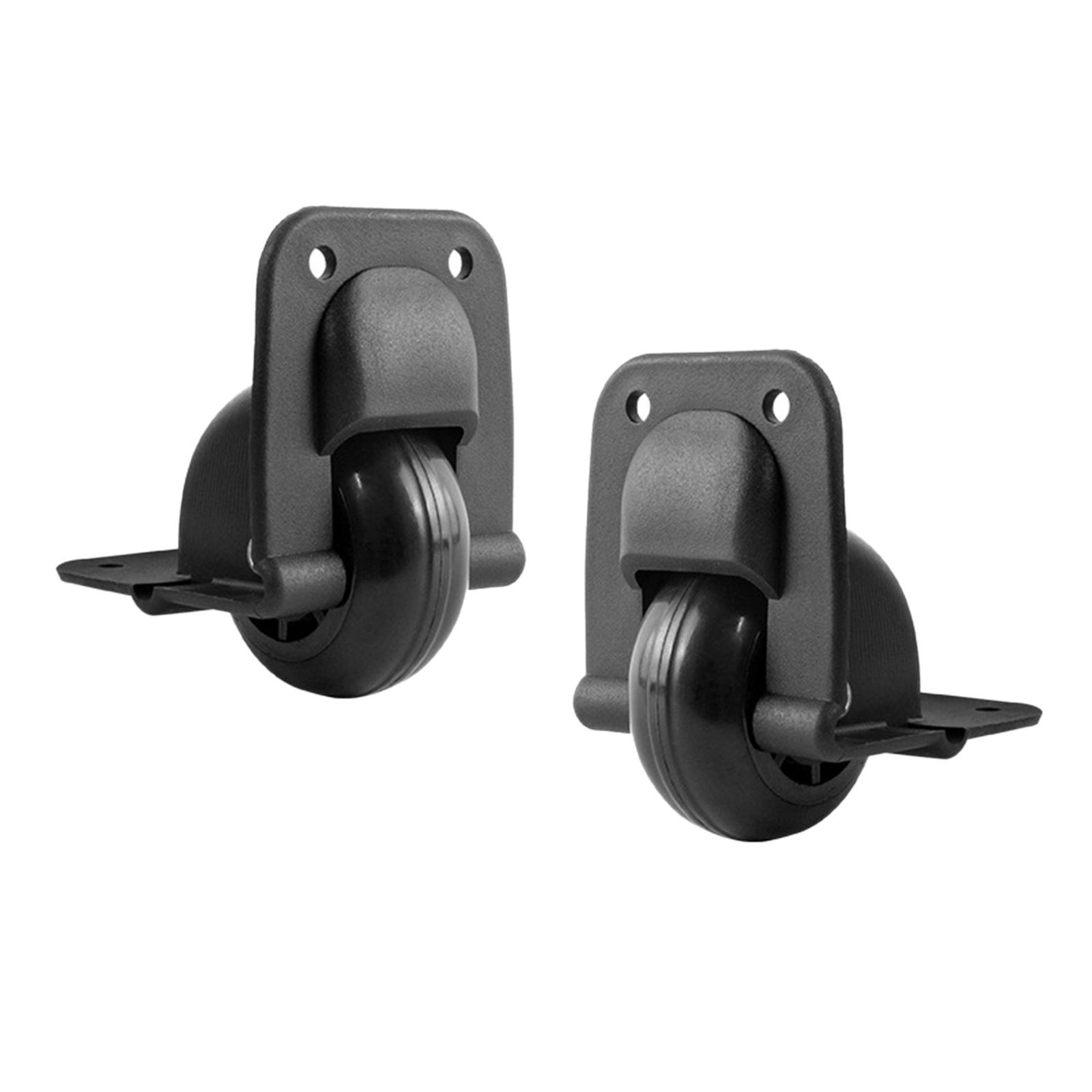 Luggage Wheels Replacement Castors Easy to Install Smooth Bearing Durable