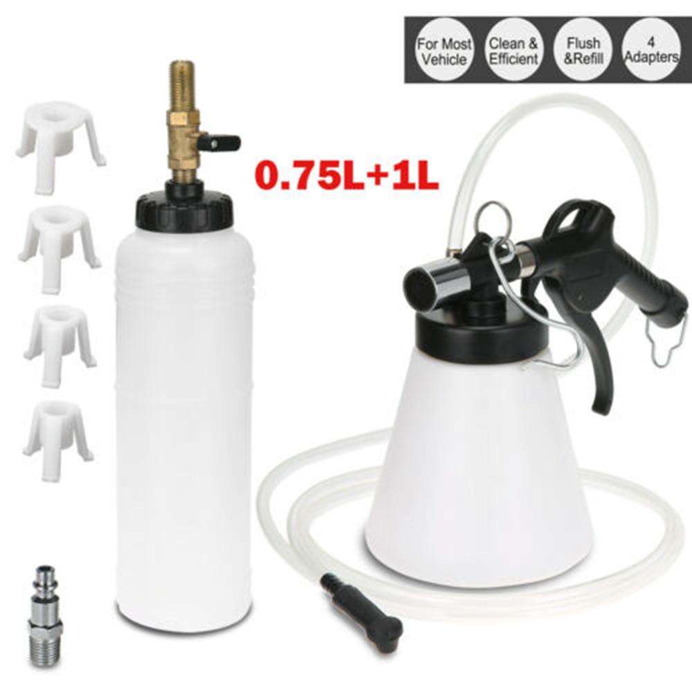 1.75L Pneumatic Brake Fluid Bleeder Kit Automobile Air Extractor Pump Oil Bleeding Tool