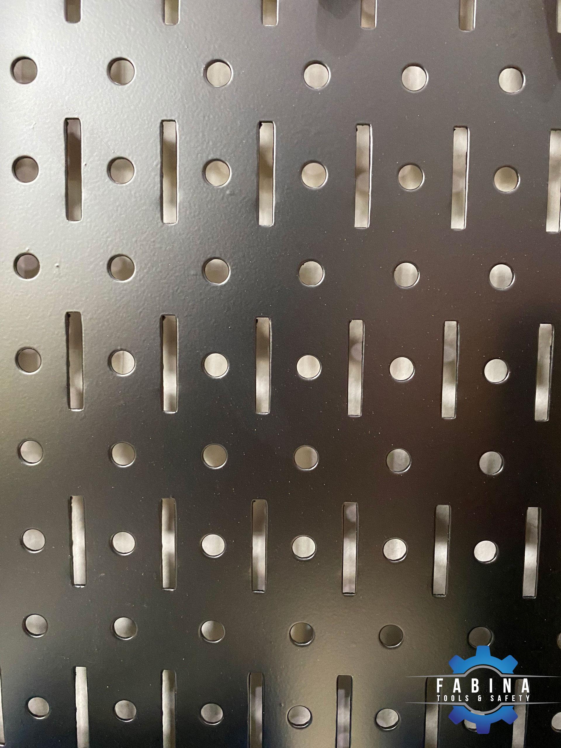 Tấm lưới pegboard treo dọc 45x90cm màu đen đa năng